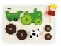 Preview: Game & Puzzle Tractor 3D with 8 magnetic wooden pieces