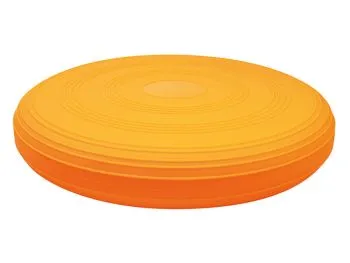 Balancing and seating cushion with 2 different surfaces