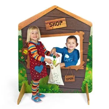 Playhouse Element Shop with children
