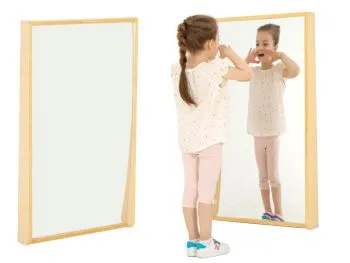 Wall Distorting Mirror Convex with Funny Child Wall Distorting Mirror Convex with Funny Child