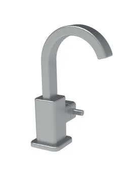 Faucet for mobile children's kitchen