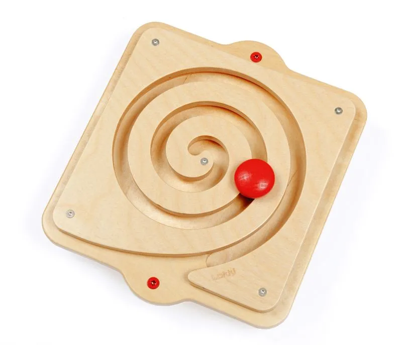 Wooden maze
