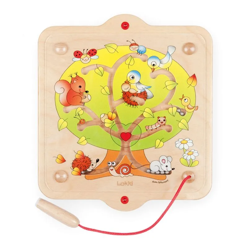 Tree Magnetic Maze