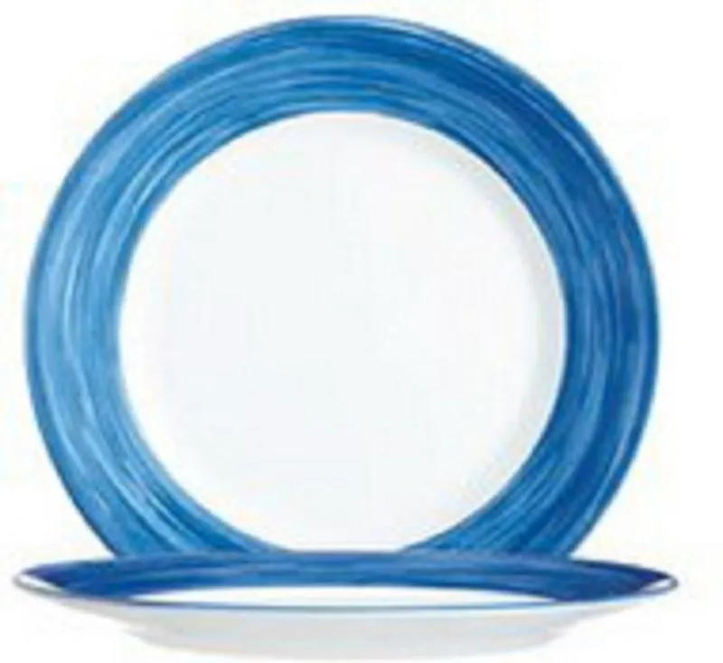 Dessert plate Brush darkblue, 19.5 cm - 6 pcs.