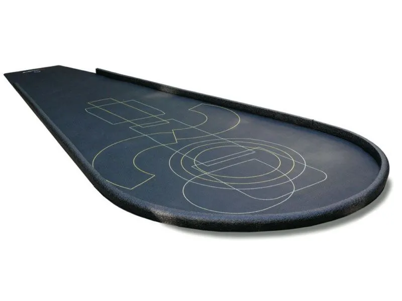 Mobile mini golf course Birdie with outlines Mobile mini golf course Birdie with outlines