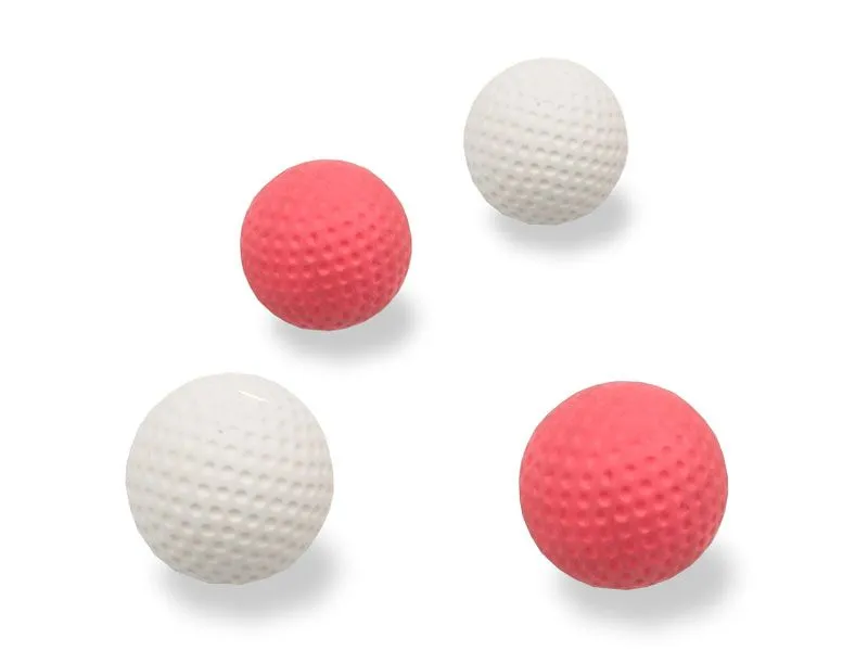 Mini golf ball set