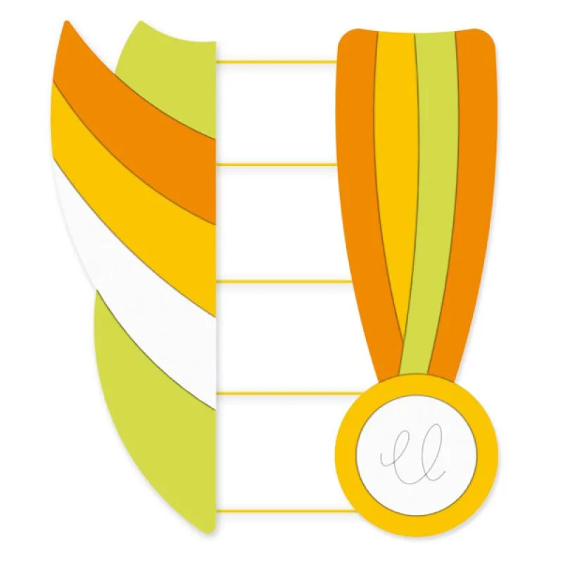 Rope Bord "Flag and Medal" Rope Bord "Flag and Medal"