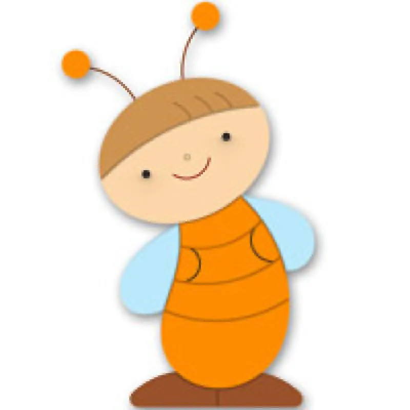 Wanddekoration Bienenjunge Ben Wanddekoration Bienenjunge Ben