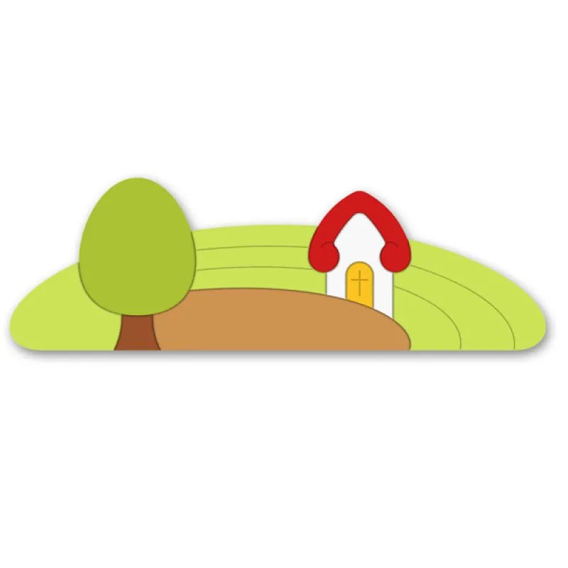 Wanddekoration Landschaft
