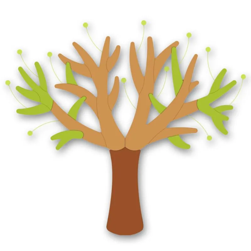 Wanddekoration Verzweigter Baum Wanddekoration Verzweigter Baum
