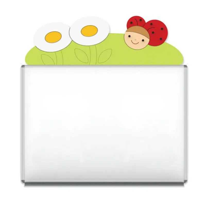 Magnettafel Marienkäfer-Gänseblümchen mit Käfer Magnettafel Marienkäfer-Gänseblümchen mit Käfer