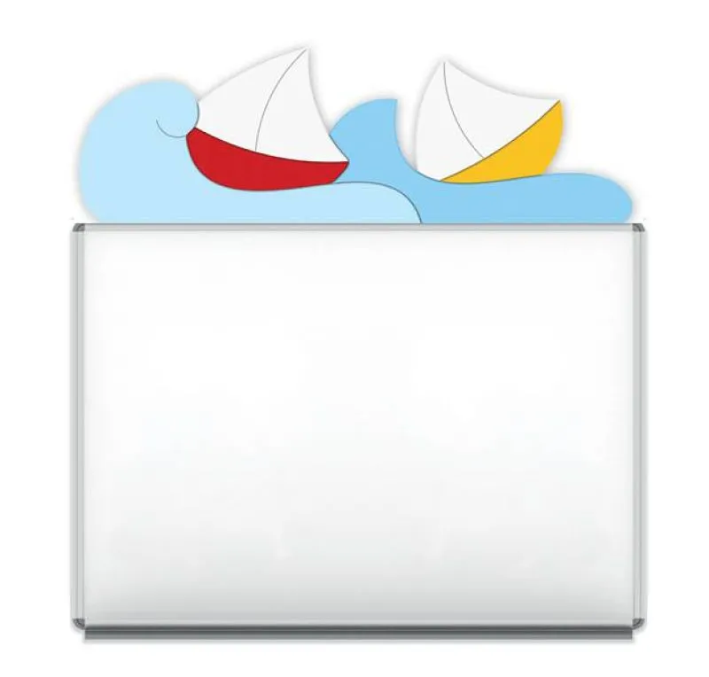 Design-Magnetic board Boats on Waves