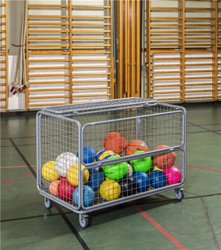 Transport cage with balls Transport cage with balls