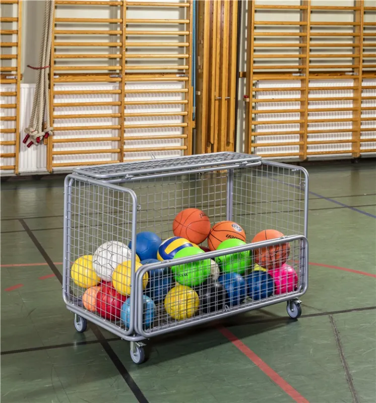 Transport cage with balls Transport cage with balls