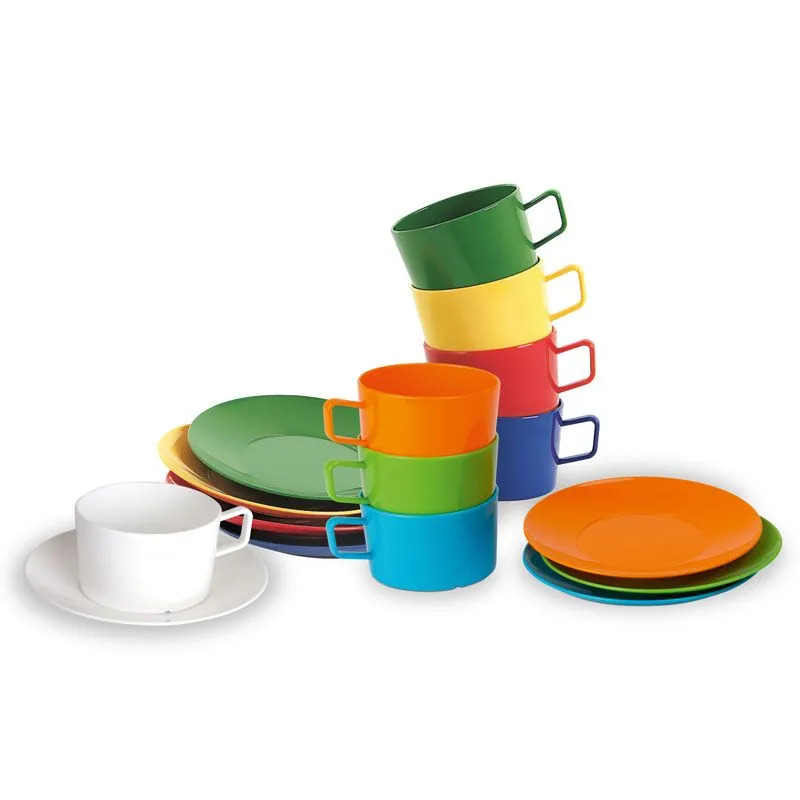 Kids cup with saucer 200ml pc Available in 8 nice colors