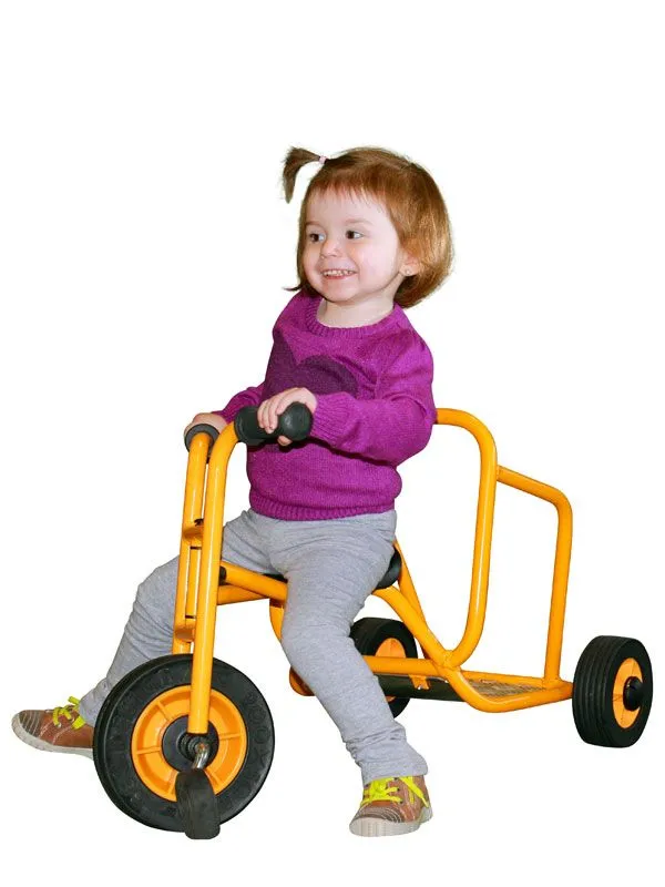 RABO mini chariot with a small child on it RABO mini chariot with a small child on it