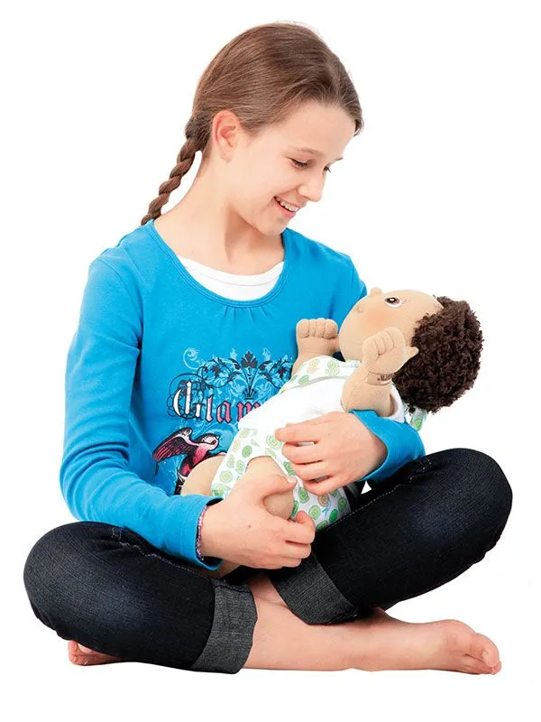 Rubens baby in her arms with the doll mom Rubens baby in her arms with the doll mom