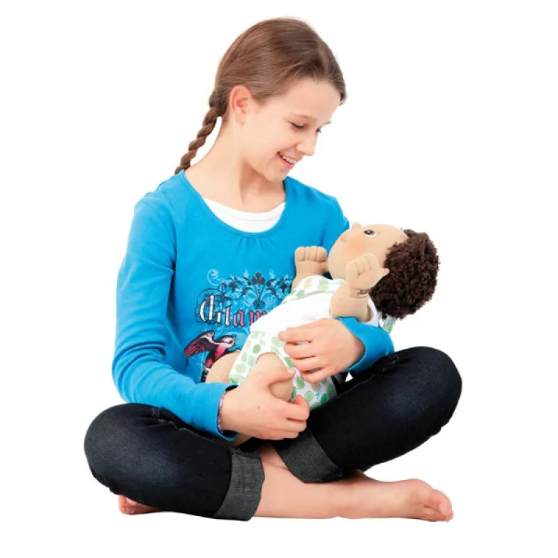 Girl with Rubens Baby Max in her arms