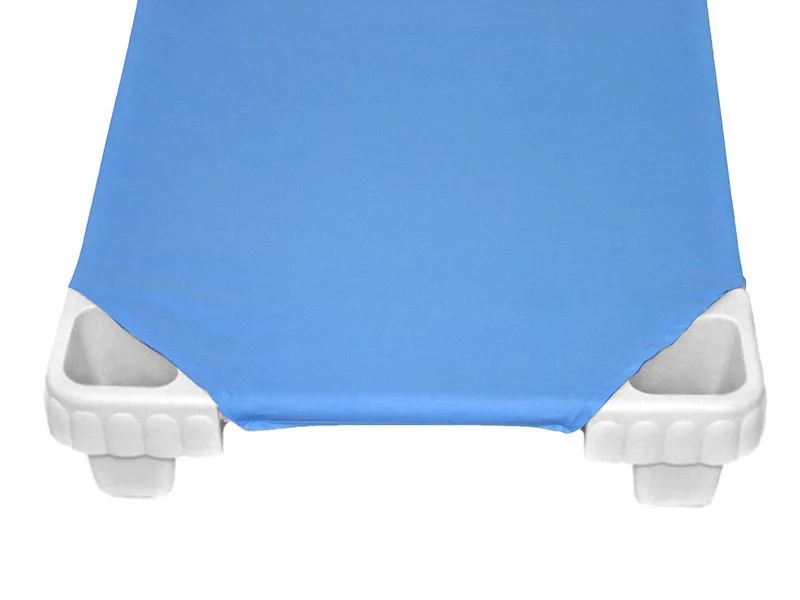 Fitted sheet for stackable children's bed in 3 sizes