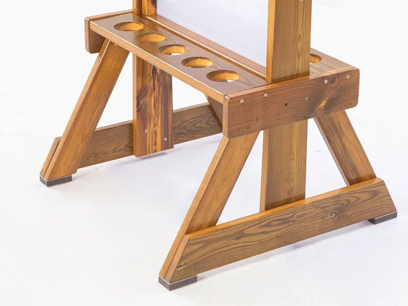 U3 wooden painting board detail shelf and feet U3 wooden painting board detail shelf and feet