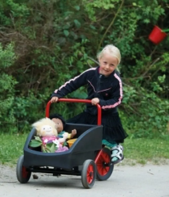 winther kangaroo trycycle with kid in the kindergarden winther kangaroo trycycle with kid in the kindergarden