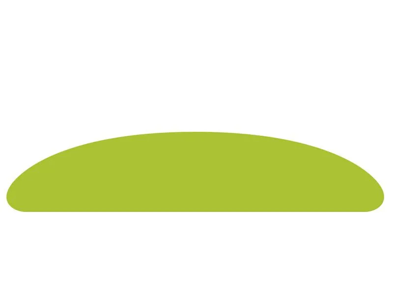Wall decoration island variant green Wall decoration island variant green
