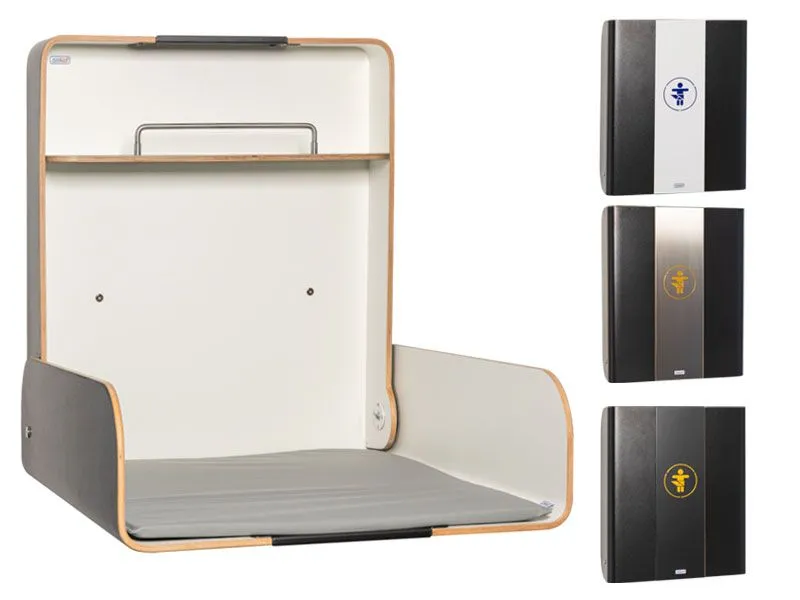 Wall changing table Profi-Form Evolution in noble anthracite