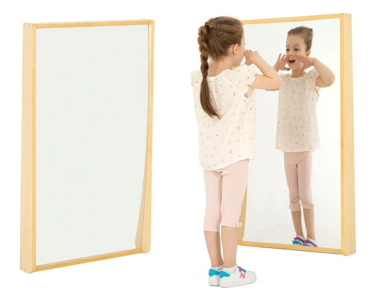 Wall Distorting Mirror Convex with Funny Child Wall Distorting Mirror Convex with Funny Child