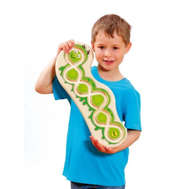 Balancierspiel Raupe m. Kind Balancierspiel Raupe m. Kind