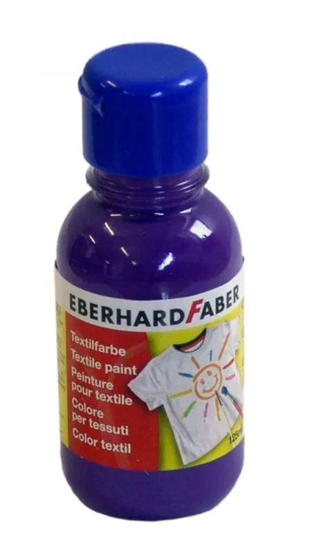 Textilfarbe blauviolett - 125 ml