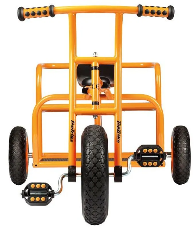 Kindergartendreirad Doppeltaxi Ansicht von vorn TopTrike by Beleduc