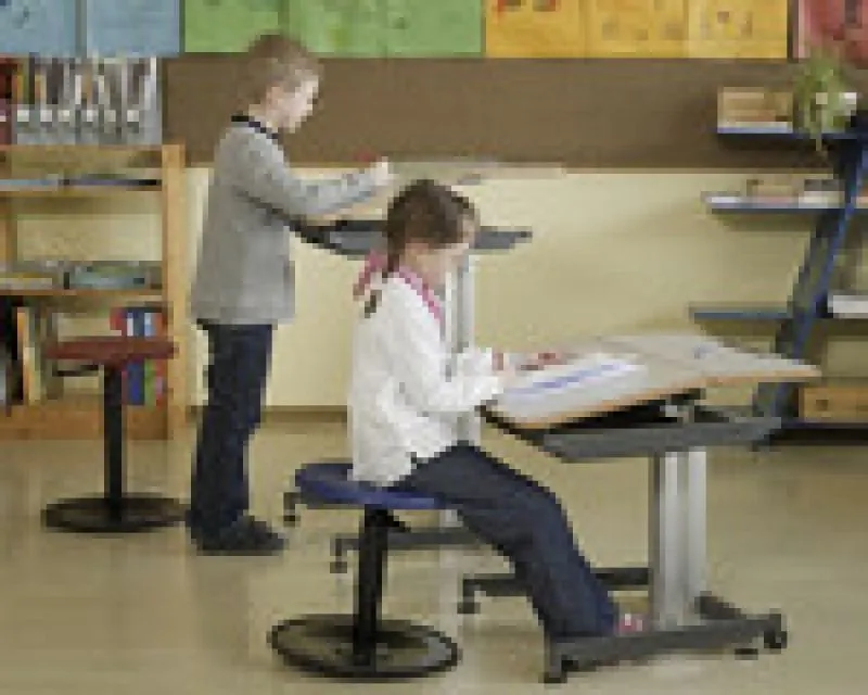 LeitnerWipp RS in the school with learning kids
