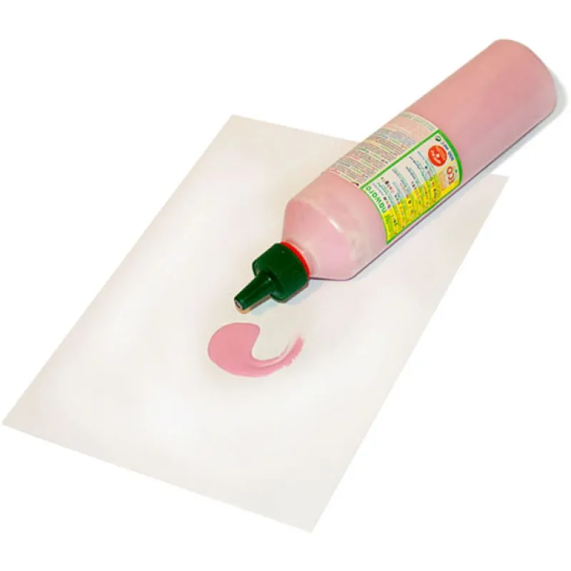 Finger paint rose 500 ml dosing bottle nawaro