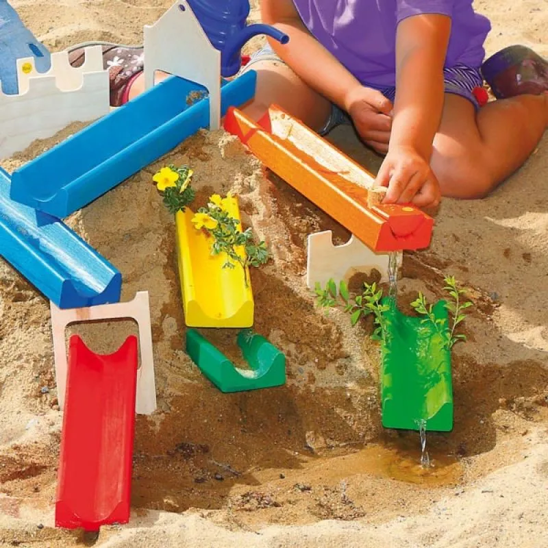 Water and marble road with children detail stop the water Water and marble road with children detail stop the water