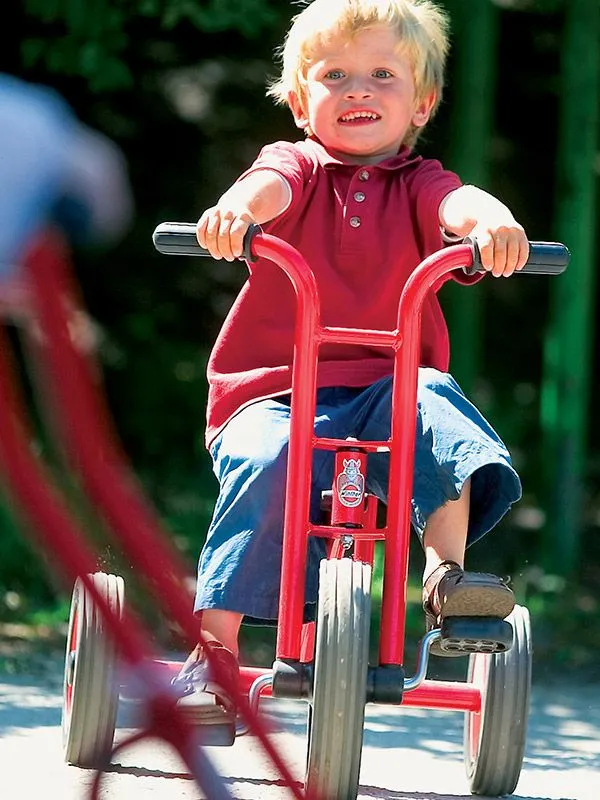 Tricycle medium by winther with racing boy Tricycle medium by winther with racing boy