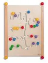 Wall element Roadrunner nature wood incl. mounting material