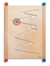 Wall element Zig Zag nature wood incl. mounting material