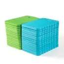 28 outdoor EVA seat cushions in light blue and light green EVA seat cushions outdoor