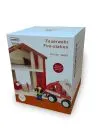 Rollenspielset Feuerwehr aus Holz mit 5 Teilen