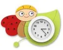wall clock ladybird