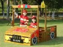 Outdoor-Wasserspaß-Feuerwehr-Spielobjekt